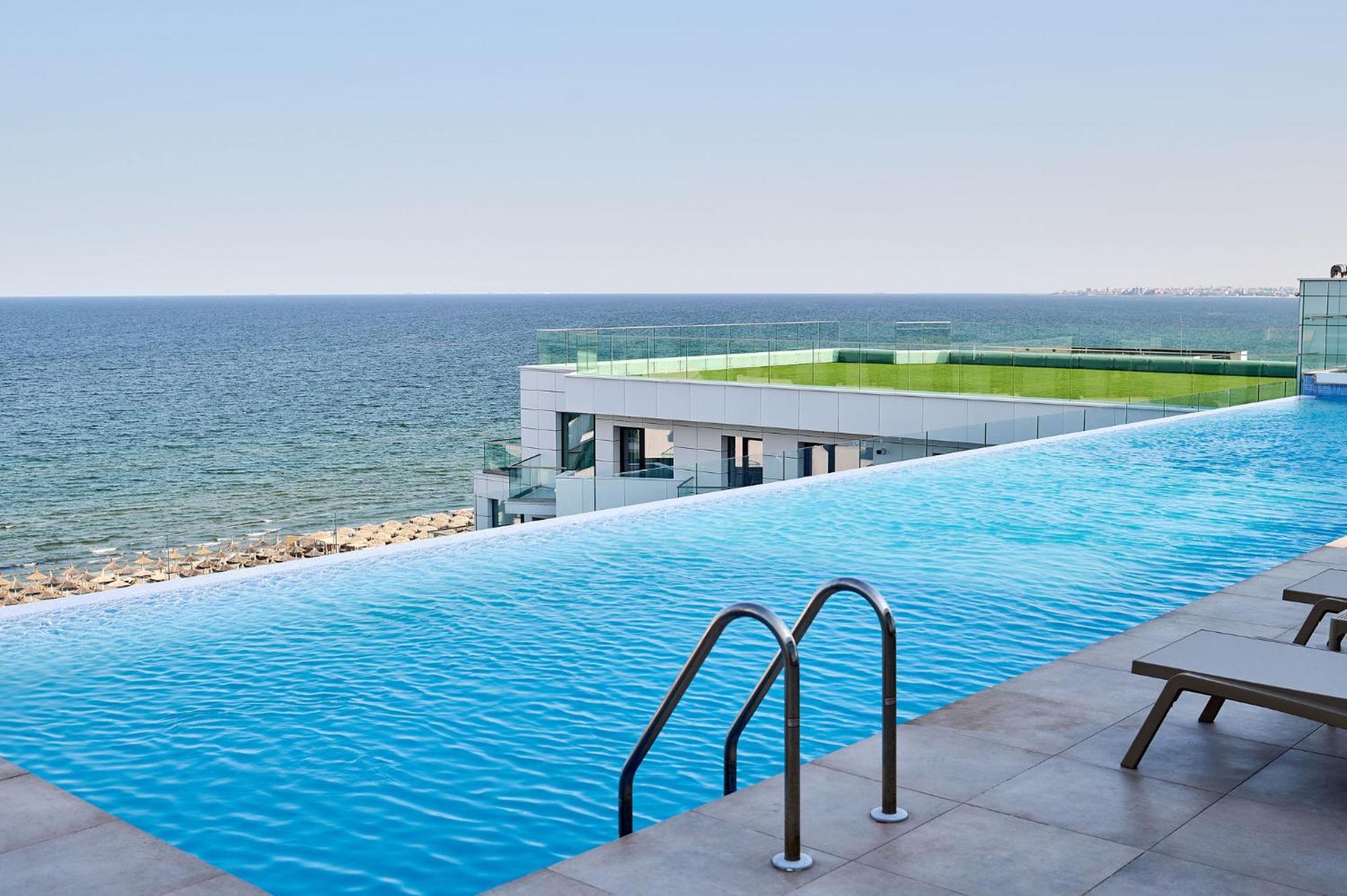 Aqua Vista Infinity Resort & Spa - Studio Lux - Piscina Infinity, Jacuzzi, Sauna, Gym - Privat Năvodari Екстериор снимка